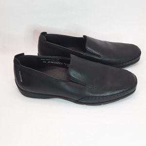Mephisto Cool-Air Black Leather Slip-on Driving Loafers Shoes Men Size 9 Mens Mephisto Black Suede Loafers Drivers Size 9.5 M Slip On  main image 4